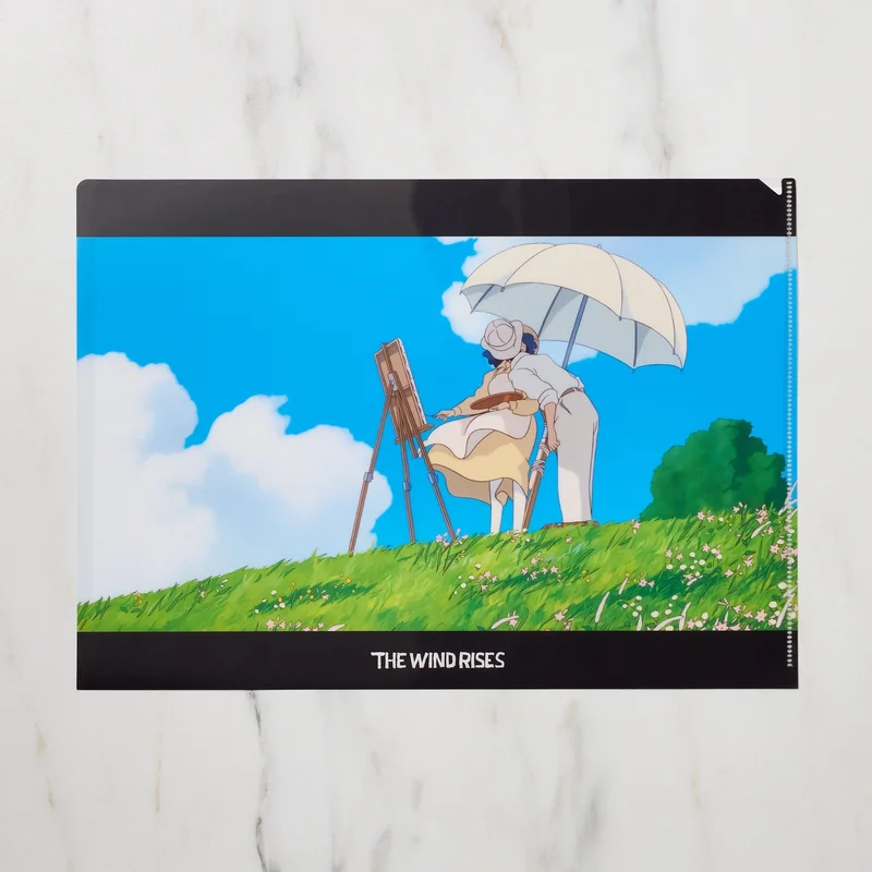 Studio Ghibli "The Wind Rises" Scenes A4 Clear File Folder / Movic