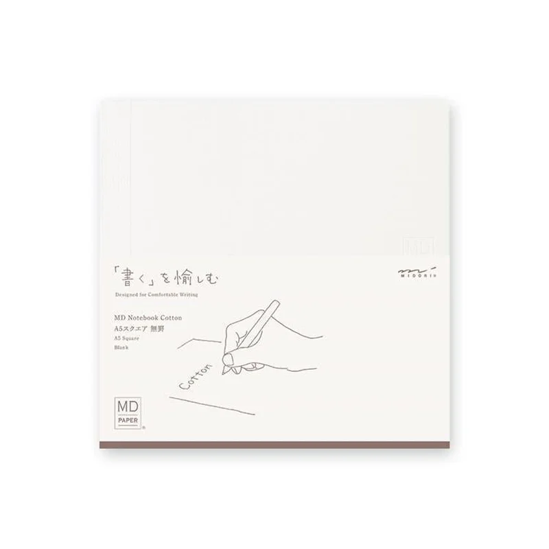 MD Square Notebook Cotton / MIDORI