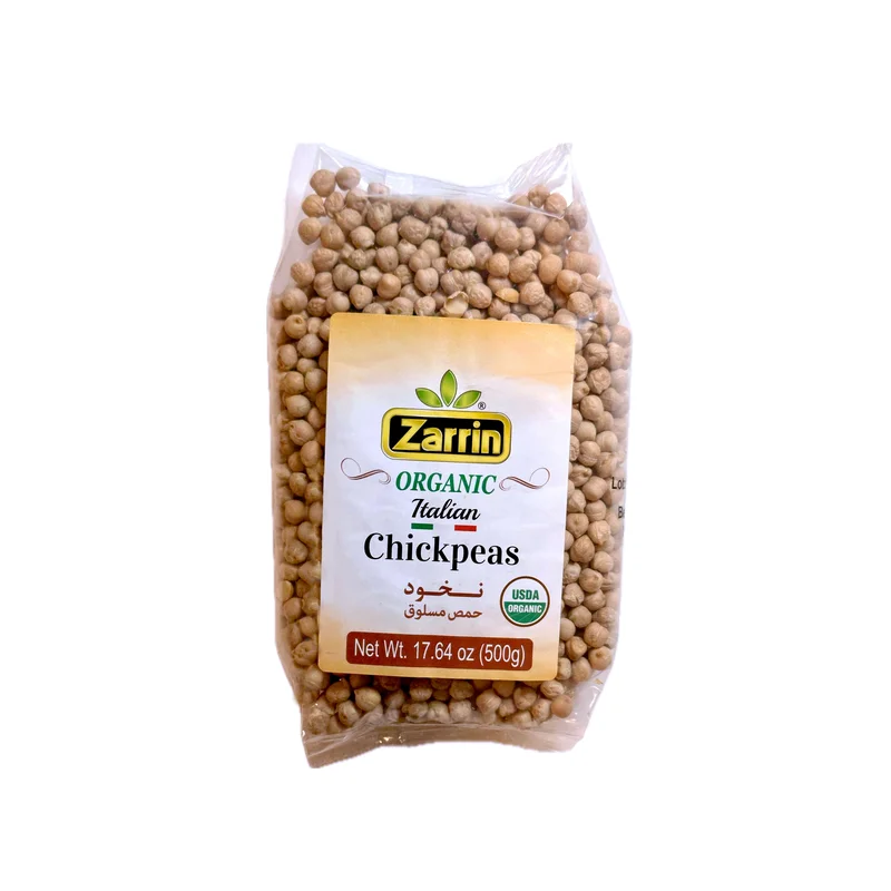 Organic Italian Chickpeas (17.6 Oz) (Nokhod)