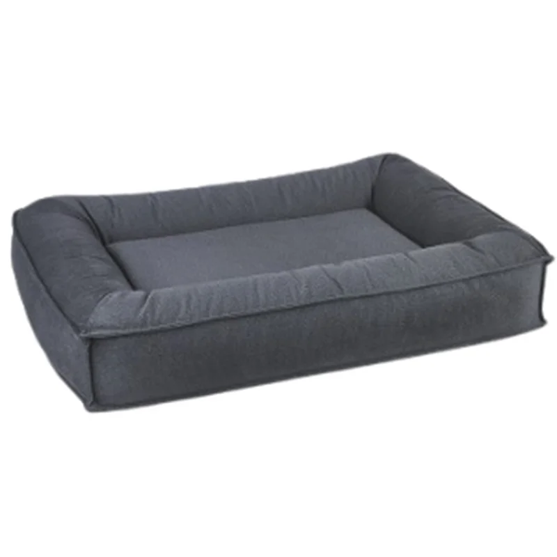 Bowsers Divine Futon Dog Bed Microvelvet Flint