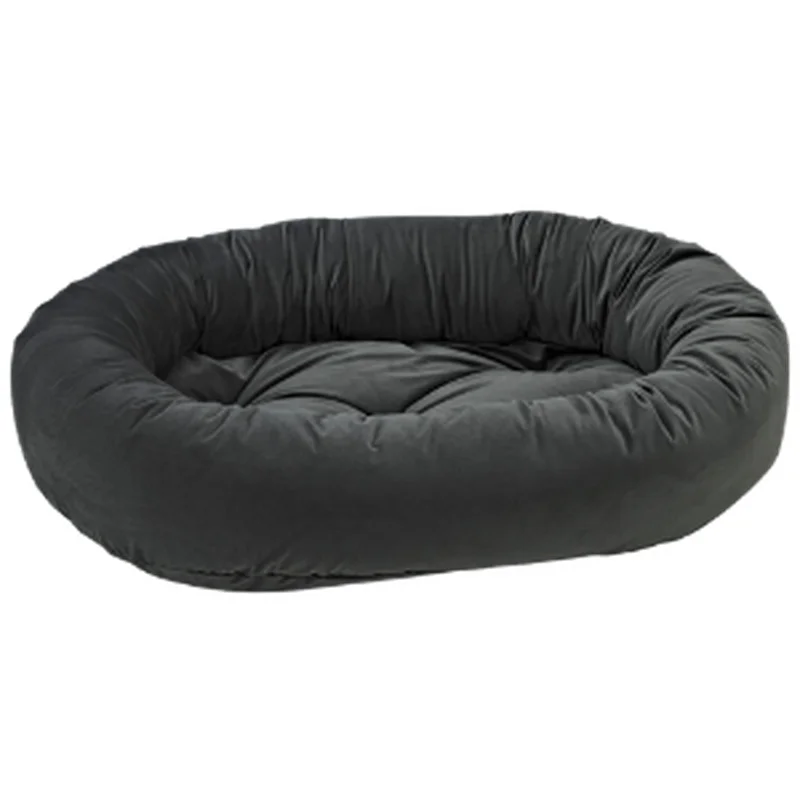 Bowsers Donut Dog Bed Microvelvet Ash