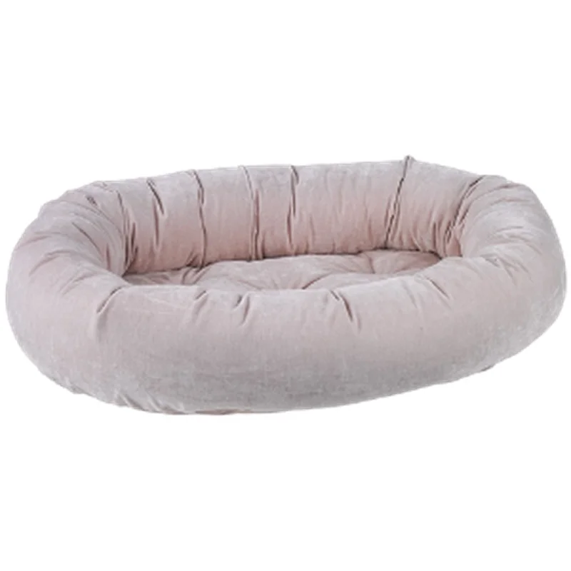 Bowsers Donut Dog Bed Microvelvet Blush