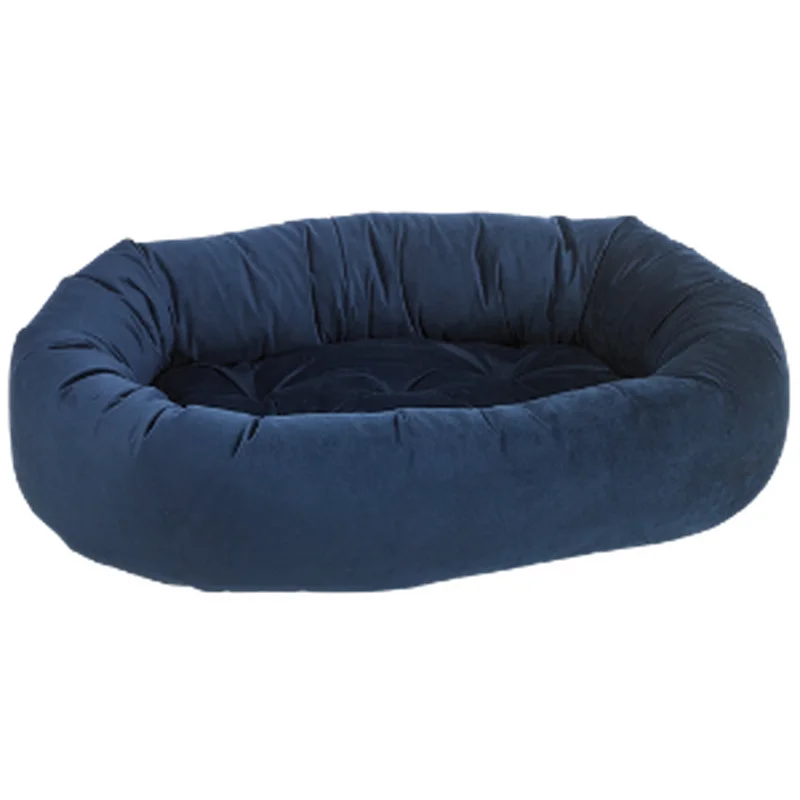 Bowsers Donut Dog Bed Navy