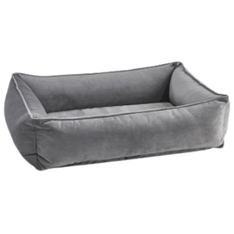 Bowsers Urban Lounger Dog Bed Microvelvet Dusk