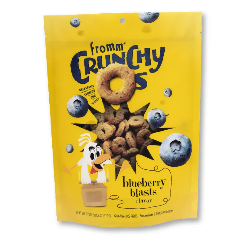 Fromm Crunchy O's Blueberry Blasts Dog Treats