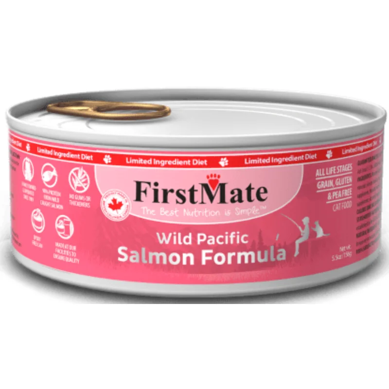 FirstMate Limited Ingredient Salmon Formula Canned Cat Food