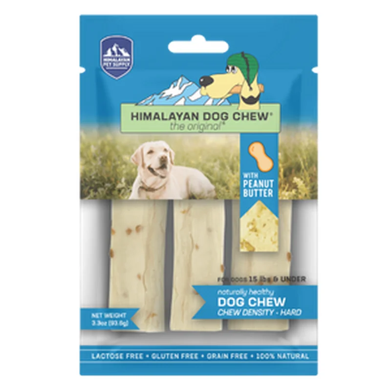 Himalayan Peanut Butter Flavor Chew Dog Treats