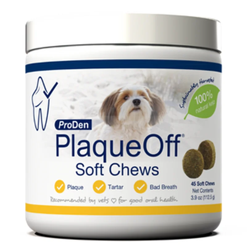 Proden Plaque Off Soft Chew for Small & Medium Breed Dogs and Cats
