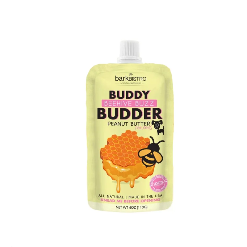 Bark Bistro Beehive Buzz Buddy Budder with Bee Pollen 4 oz
