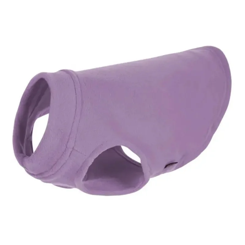 Gooby Stretch Fleece Dog Vest Lavender