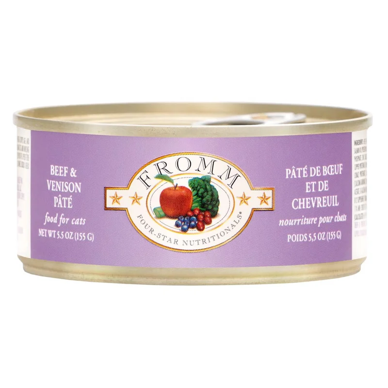 Fromm Four-Star Beef & Venison Pt Cat Food