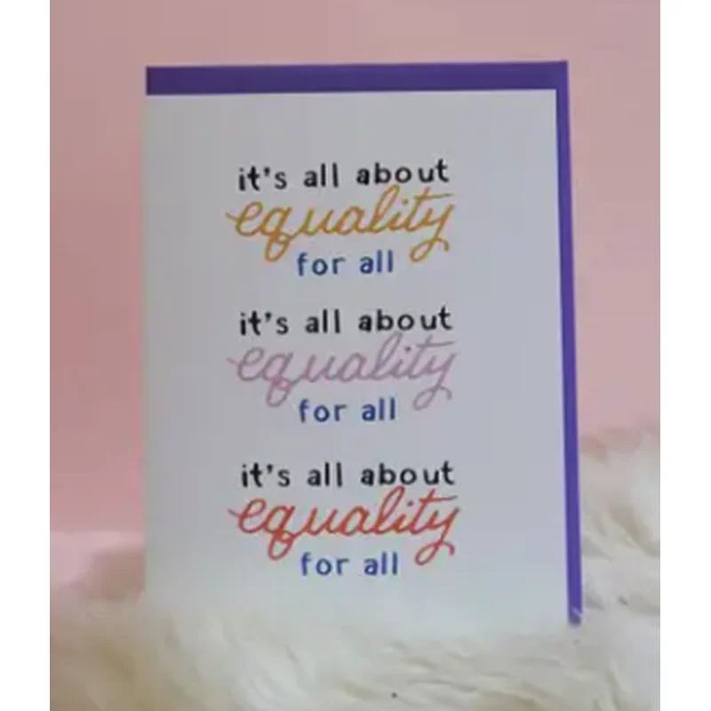 Equality for All Card