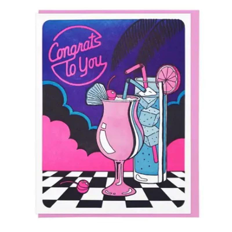 Congrats Cocktails Card