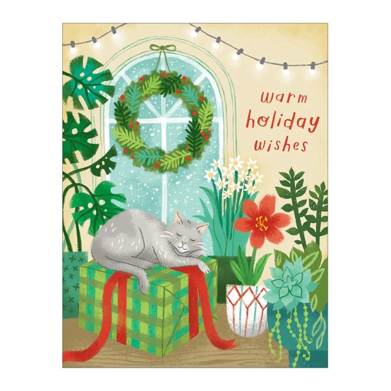 Warm Holiday Wishes  Boxed Cards